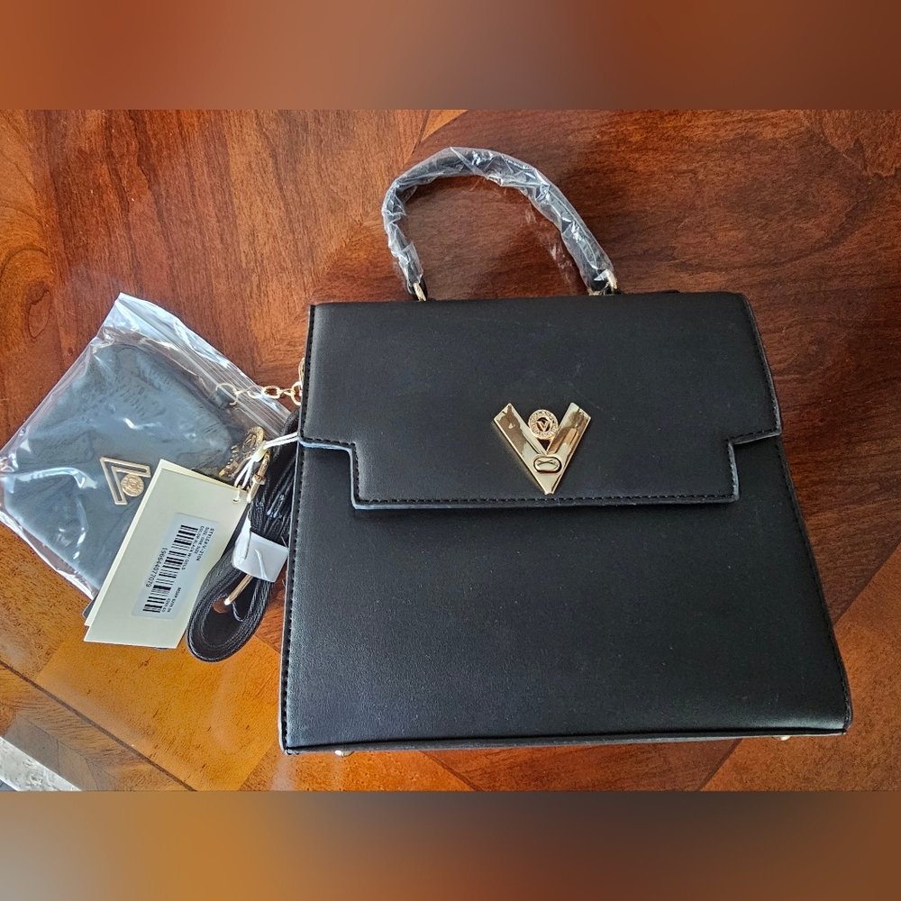 Valentino Orlandi Black Shoulder Bag